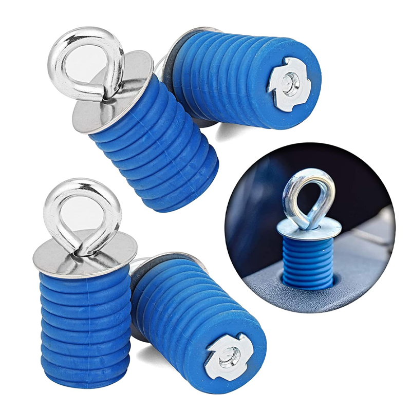 4X Quick Lock & Ride Tie Down Anchor Set Compatible with Polaris RZR 800 900 Cargo Bed Sportsman UTV ATV