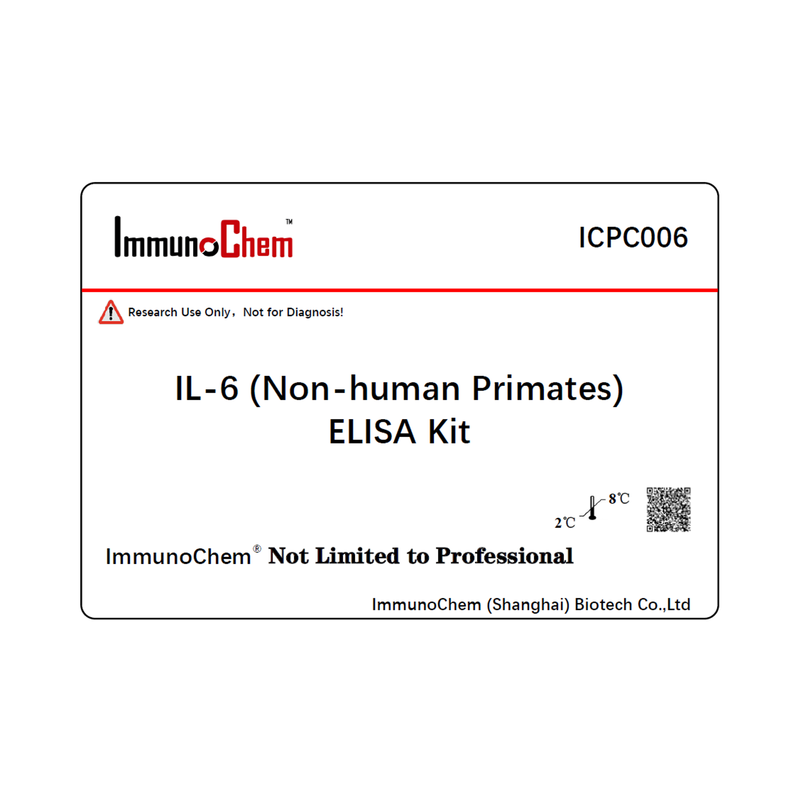 IL-6 (Non-human Primates) ELISA Kit