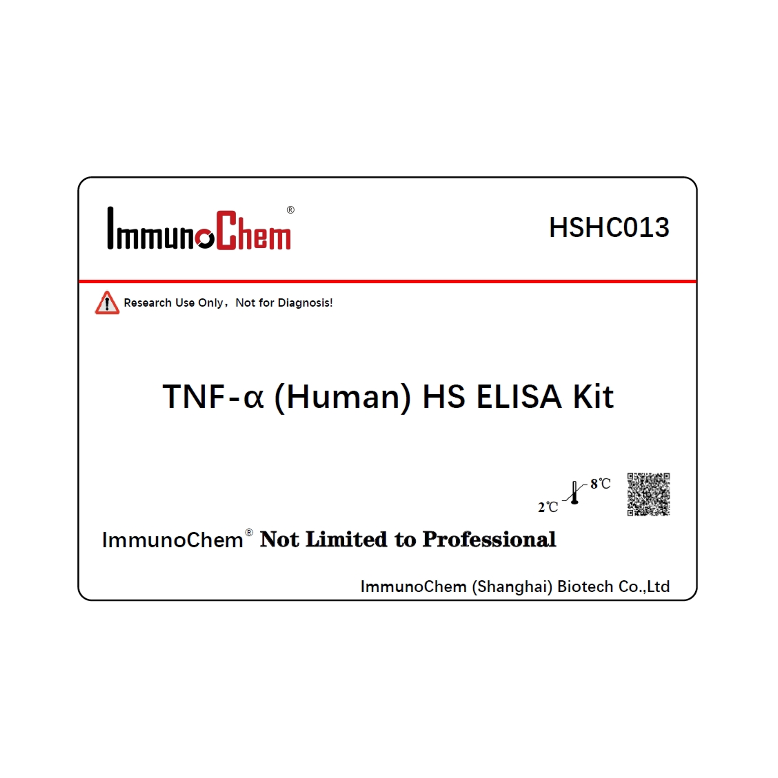 TNF-α (Human) HS ELISA Kit