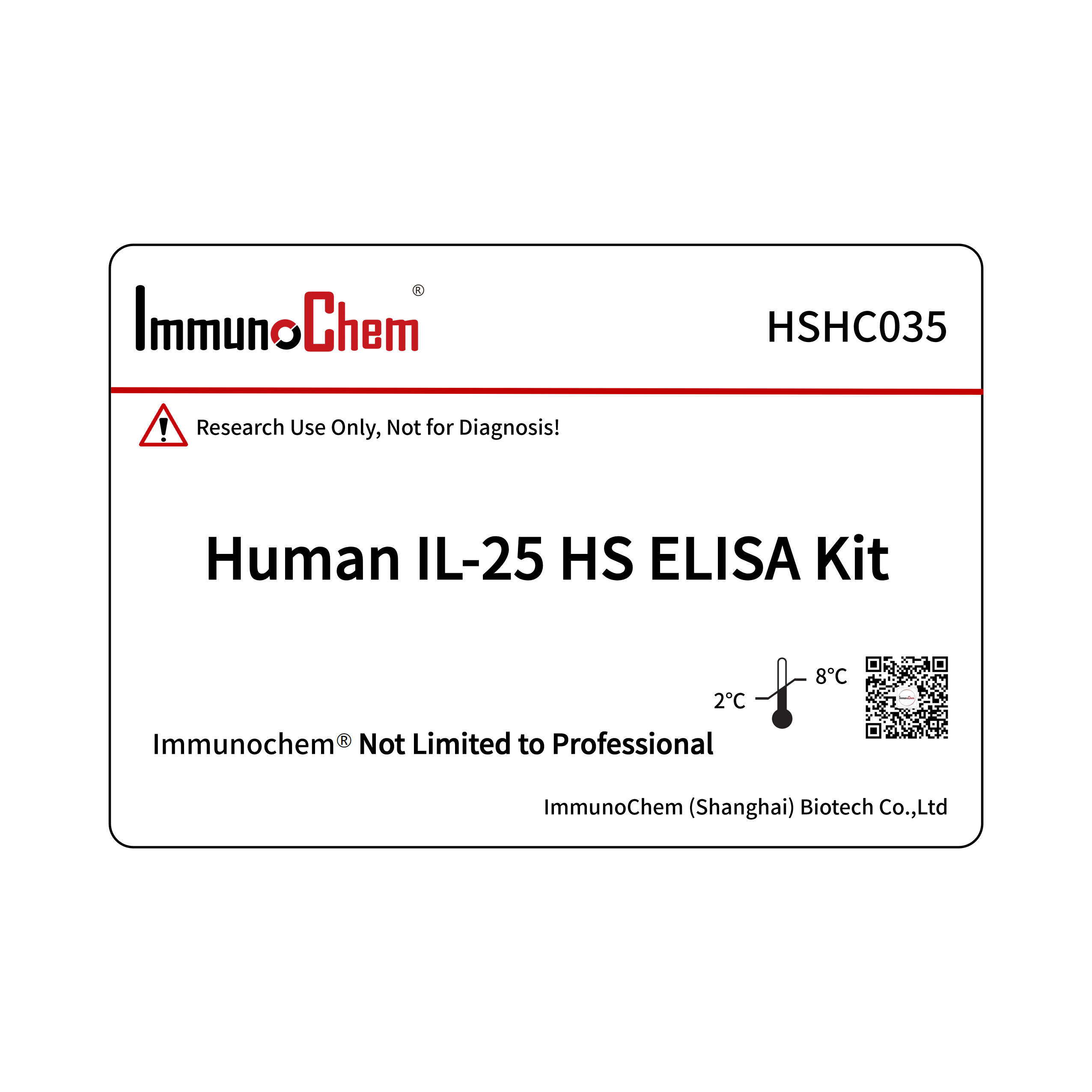 Human IL-25 HS ELISA Kit