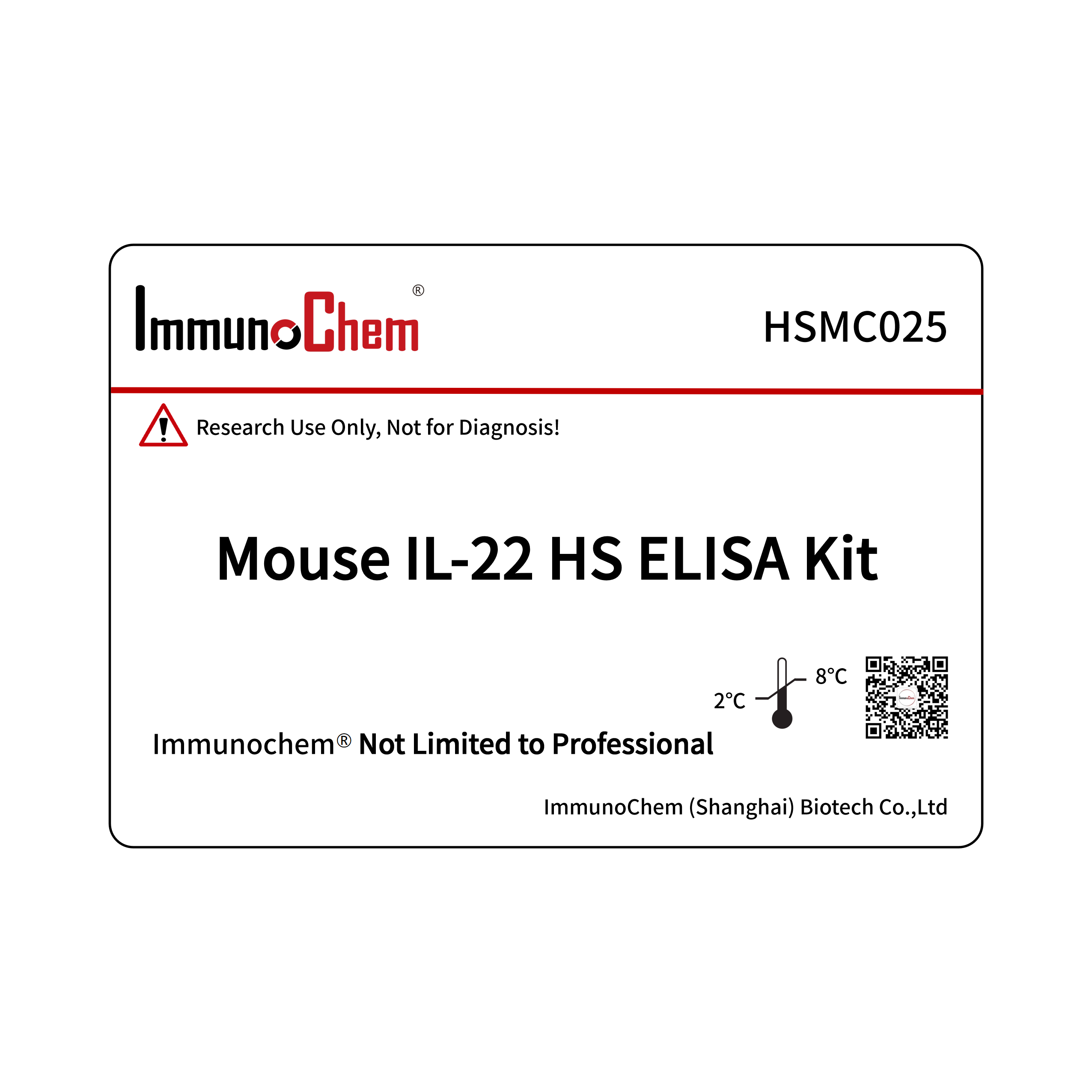 Mouse IL-22 HS ELISA Kit