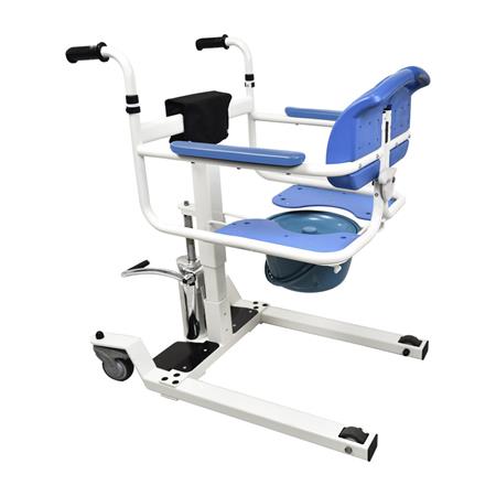 Transfer Chair Manual Type Patient Lifting Commode Chair Patient Lift Transfer Chair Disabled Elderly