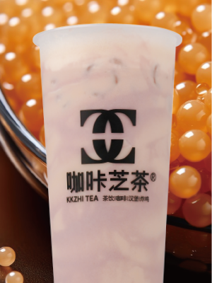 芋泥啵啵奶茶