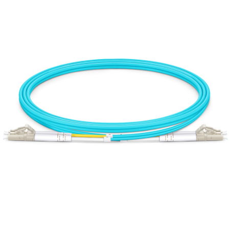 LC/UPC-LC/UPC双工多模OM4光纤跳线-2.0mm PVC(OFNR)