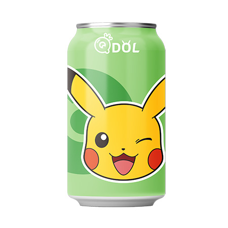 QDOL Lime flavored sparkling water