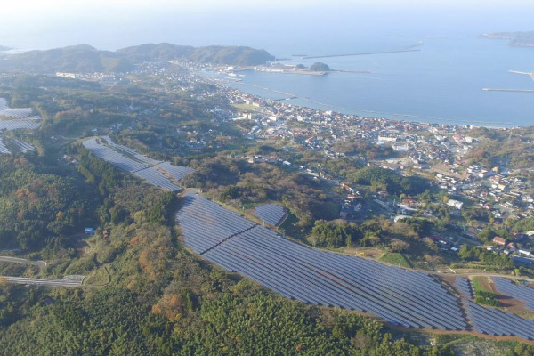 島根県浜田市太陽光発電所