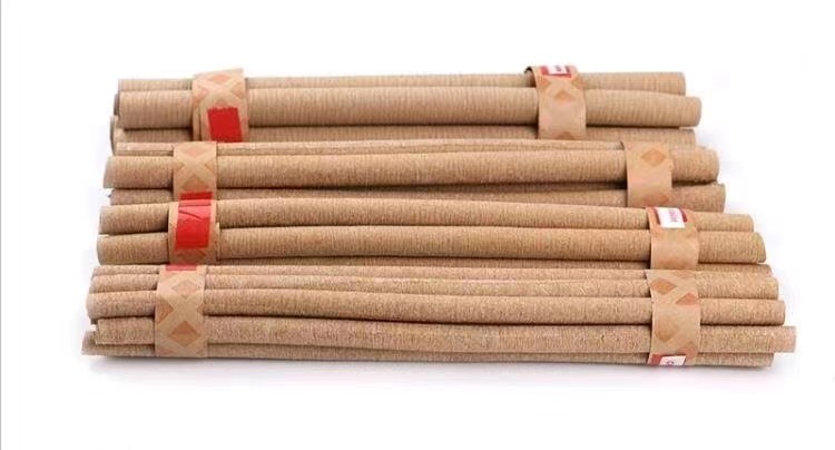 Crepe paper tube