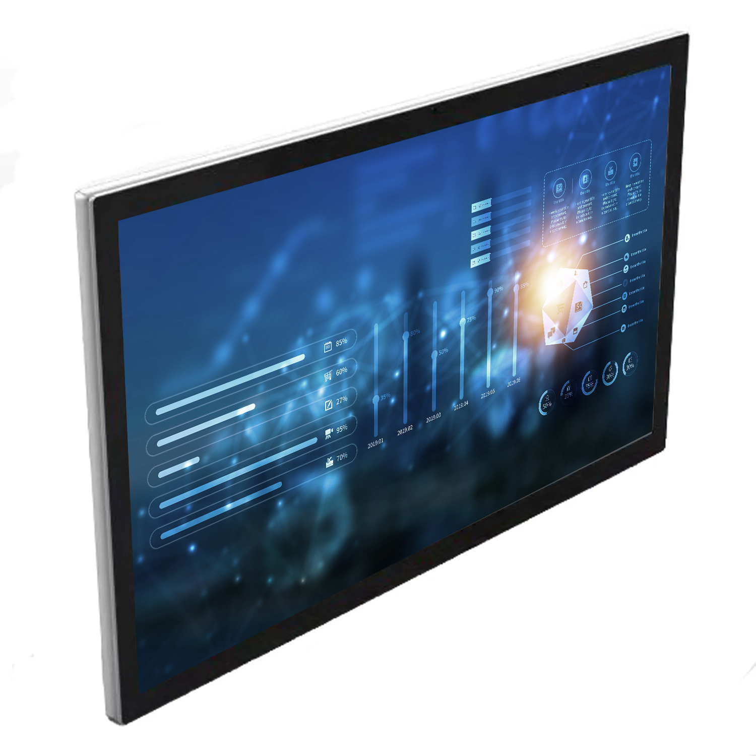 Industrial monitor Keetouch 65” Open Frame KM-650-NRWS0M1