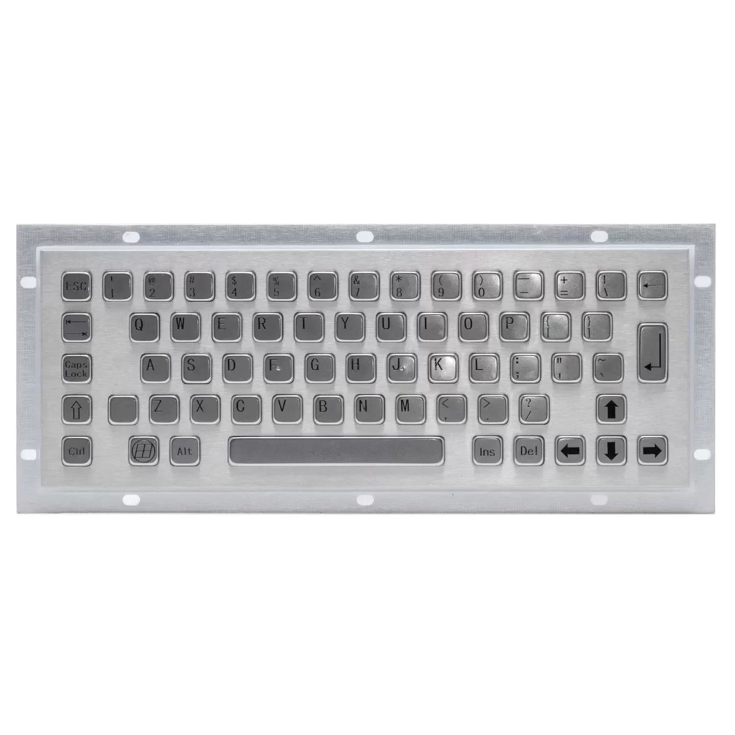Rugged panel mount keyboard KB-000-NW0S001