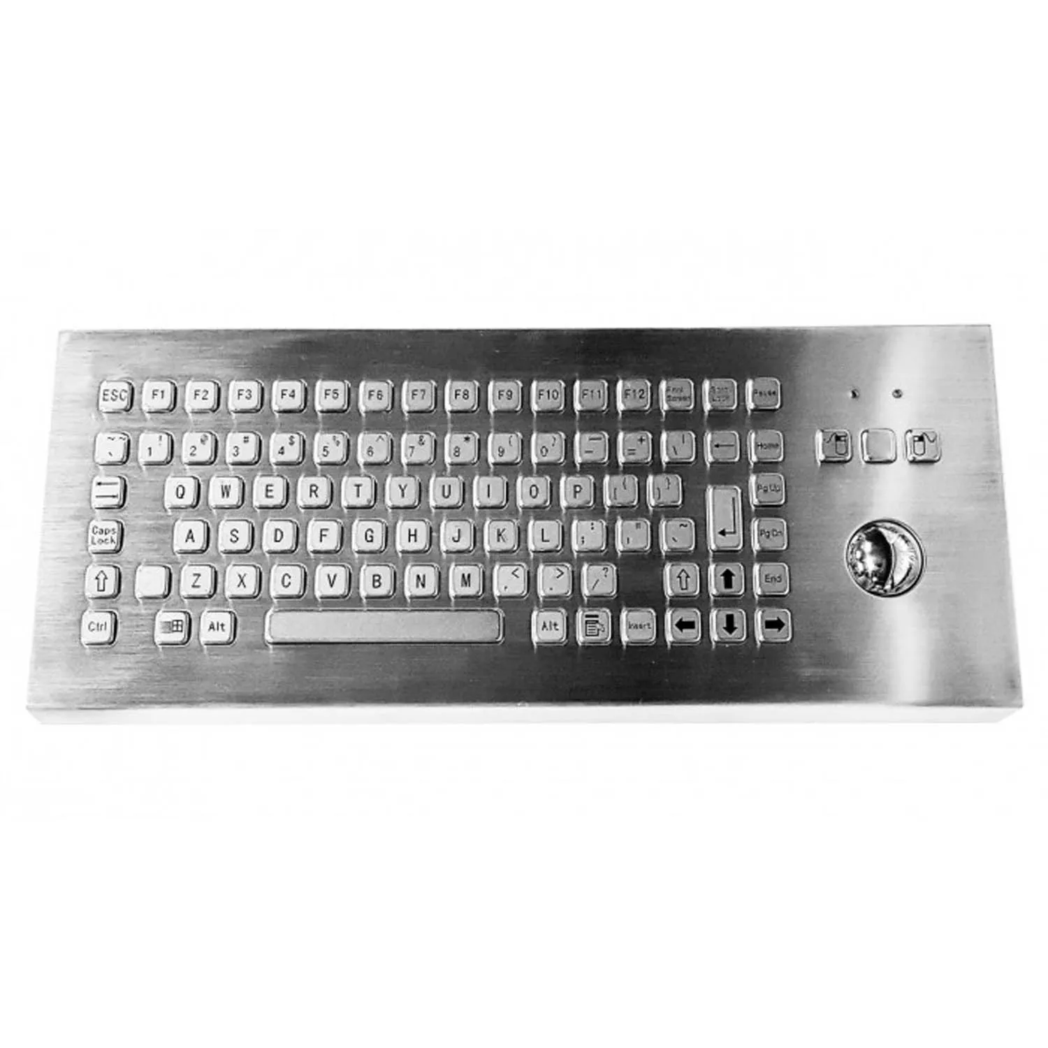 Rugged desktop keyboard with trackball KB-000-NW0S0T4 desk