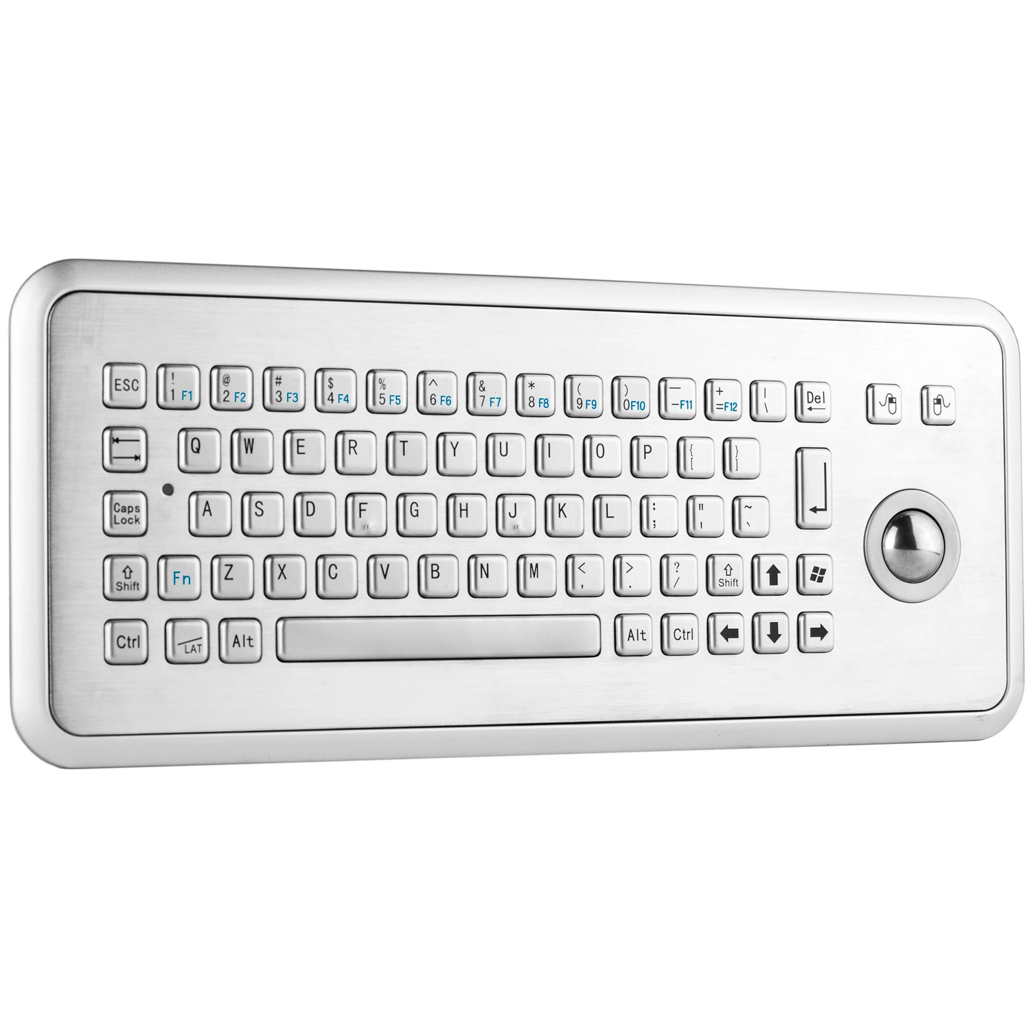 Rugged desktop keyboard with trackball KB-000-NW0S0T8 desk