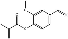 2-Propenoic acid, 2-methyl-, 4-formyl-2-methoxyphenyl ester