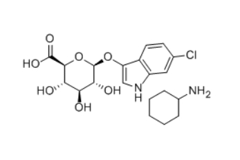 (6-Chloro-3-indolyl)-β-D-glucuronide cyclohexylammonium salt