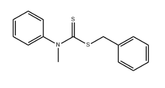 Carbamodithioic acid, methylphenyl-, phenylmethyl ester (9CI)