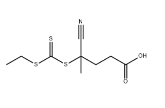 4-Cyano-4-[(ethylsulfanylthiocarbonyl)sulfanyl]pentanoic acid