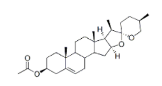 (20R,25R)-spirost-5-en-3beta-yl acetate