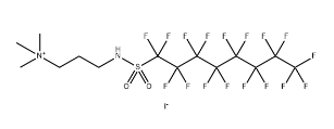 Perfluoroalkylsulfonyl quaternary ammonium iodide