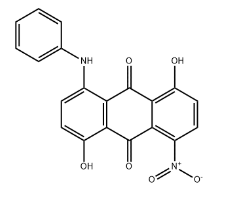 1,5-dihydroxy-4-nitro-8-(phenylamino)anthraquinone