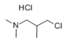 3-Dimethylamino-2-methylpropyl chloride hydrochloride