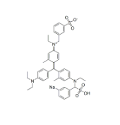 hydrogen [4-[[4-(diethylamino)phenyl][4-[ethyl[(3-sulphonatobenzyl)amino]-o-tolyl]methylene]-3-methylcyclohexa-2,5-dien-1-ylidene](ethyl)(3-sulphonatobenzyl)ammonium, sodium salt