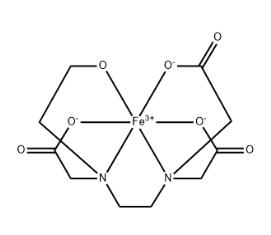 [N-[2-[bis(carboxymethyl)amino]ethyl]-N-(2-hydroxyethyl)glycinato(3-)]iron