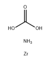 Carbonic acid ammonium zirconium salt