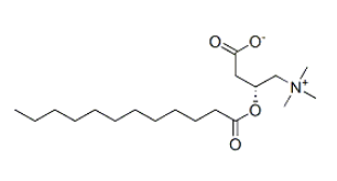 (3R)-3-dodecanoyloxy-4-trimethylammonio-butanoate