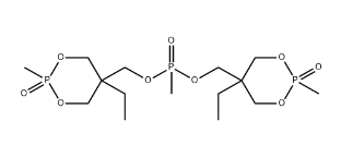 Bis[(5-ethyl-2-methyl-1,3,2-dioxaphosphorinan-5-yl)methyl] methyl phosphonate P,P'-dioxide