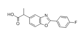 2-(4-Fluorophenyl)-α-methyl-5-benzoxazoleacetic acid