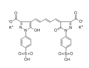 4,4'-BIS[3-CARBOXY-5-OXO-1-(4-SULFOPHENYL)-2-PYRAZOLIN-4-YL]PENTAMETHINE OXONOLE DIPOTASSIUM SALT