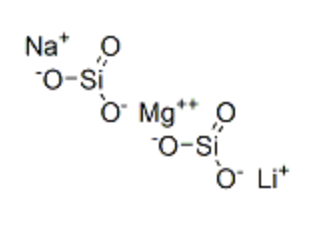 Silicic acid, lithium magnesium sodium salt