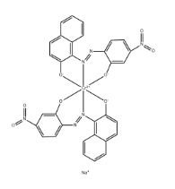 sodium bis[1-[(2-hydroxy-4-nitrophenyl)azo]-2-naphtholato(2-)]chromate(1-)