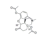 (5alpha)-4,5-epoxy-17-methyl-6-oxomorphinan-3,14-diyl diacetate