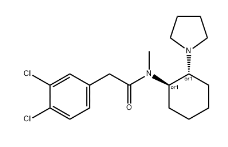 trans-(-3,4-Dichloro-N-methyl-N-[2-(1-pyrrolidinyl)cyclohexyl]benzeneacetamidehydrochloride