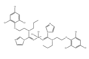 dichlorobis[N-propyl-N-[2-(2,4,6-trichlorophenoxy)ethyl]-1H-imidazole-1-carboxamide]manganese