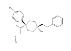 Cyclohexanol, 4-(4-broMophenyl)-4-(diMethylaMino)-1-(2-phenylethyl)-, hydrochloride, trans- (9CI)