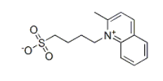 2-Methyl-1-(4-sulfonatobutyl)quinolinium