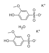 Potassium guaiacolsulfonate hemihydrate