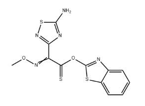 (S)-2-Benzothiazolyl (Z)-2-(5-amino-1,2,4-thiadiazol-3-yl)-2-methoxyiminothioacetate