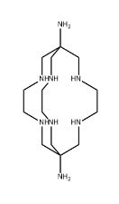 3,6,10,13,16,19-Hexaazabicyclo(6.6.6)eicosane-1,8-diamine