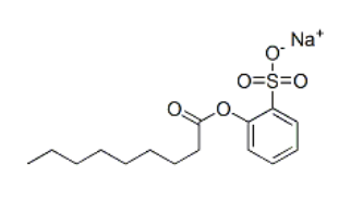 Nonanoic acid, sulfophenyl ester, sodium salt