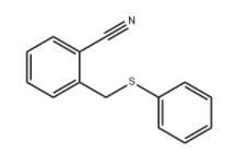 Benzonitrile, 2-[(phenylthio)methyl]-