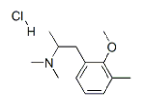 1-(2-methoxy-3-methyl-phenyl)-N,N-dimethyl-propan-2-amine hydrochlorid e