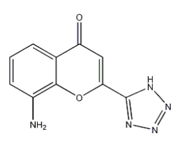 8-Amino-4-oxo-2-tetrazol-5-yl-4H-1-benzopyran