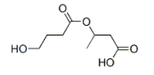 3-hydroxybutanoic acid, 4-hydroxybutanoic acid