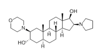 (2b,3a,5a,16b,17b)-2-(4-Morpholinyl)-16-(1-pyrrolidinyl)androstane-3,17-diol