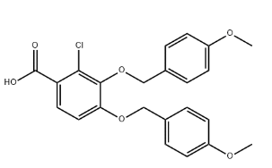 2-chloro-3,4-bis(4-methoxybenzyloxy)benzoic acid