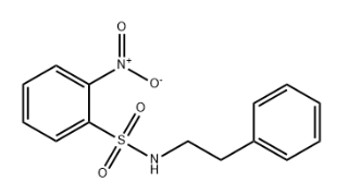 2-Nitro-N-(2-phenylethyl)benzenesulfonamide, 97%