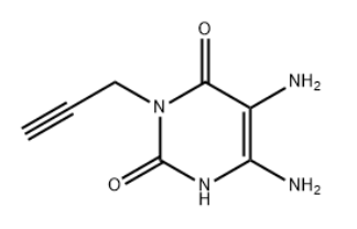 5,6-DIAMINO-3-(PROP-2-YN-1-YL)PYRIMIDINE-2,4(1H,3H)-DIONE