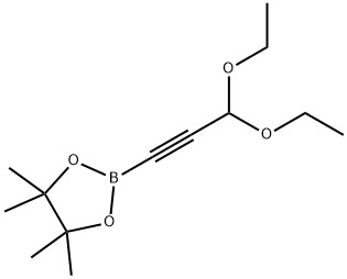 1,3,2-Dioxaborolane,2-(3,3-diethoxy-1-propyn-1-yl)-4,4,5,5-tetramethyl-OTHER CA INDEX NAMES:1,3,2-Dioxaborolane, 2-(3,3-diethoxy-1-propynyl)-4,4,5,5-tetramethyl-